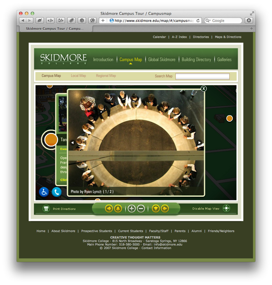 Skidmore College Campus Map MC82 Miguel A. Cardona Jr New Media